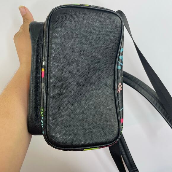 Disney Loungefly The Little Mermaid Flounder Sebastian Small back bag black - Picture 5 of 16